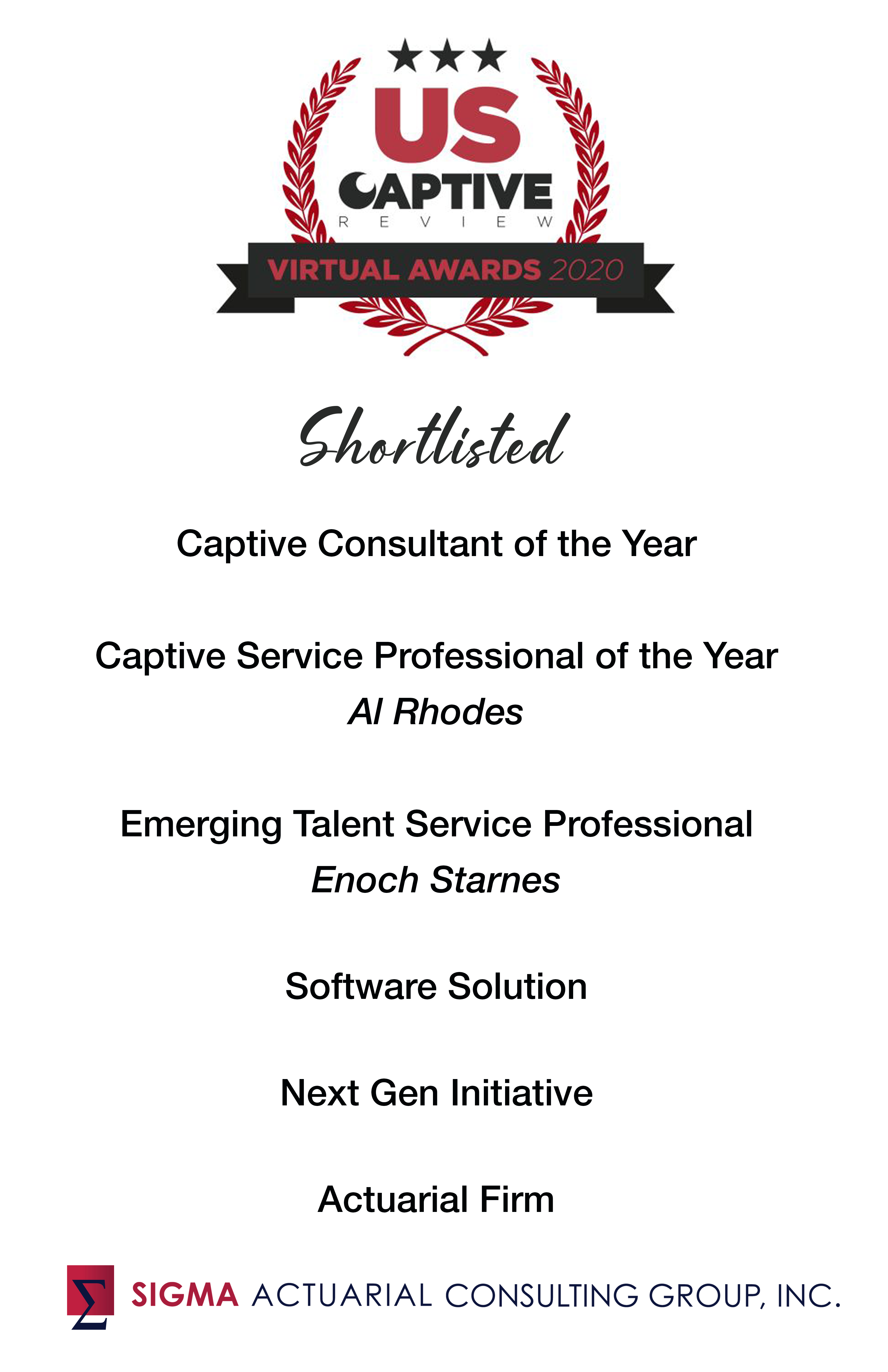 US Captive Review Awards
